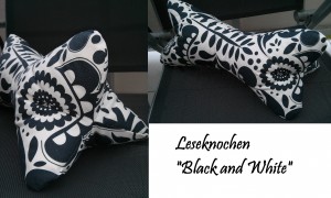 Black and White Leseknochen